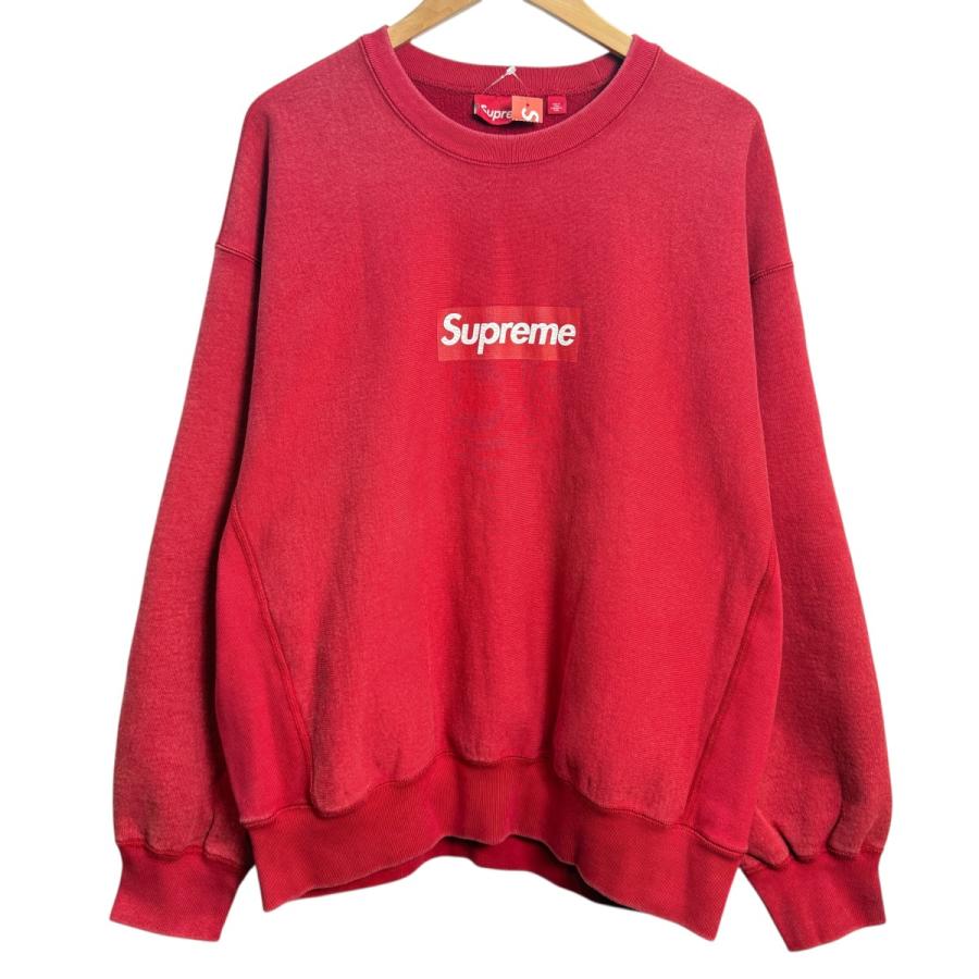 Supreme（シュプリーム） Supreme 25SS／ Washed Box Logo Crewneck