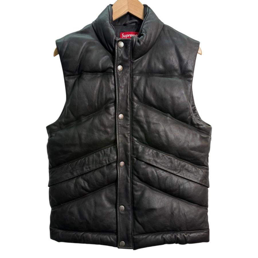 Supreme（シュプリーム） Supreme 09AW／ Lether Puffy Vest ／レザー