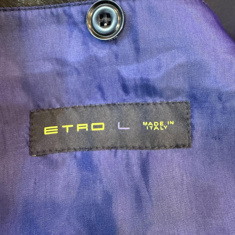 ETRO（エトロ） 【値下げ】ETRO 中綿 テーラードジャケット ペイズリー
