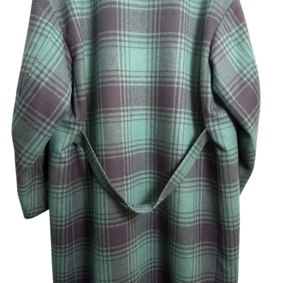 HYKE（ハイク） 【値下げ】HYKE 25AW／ PLAID COAT ／チェスターロング