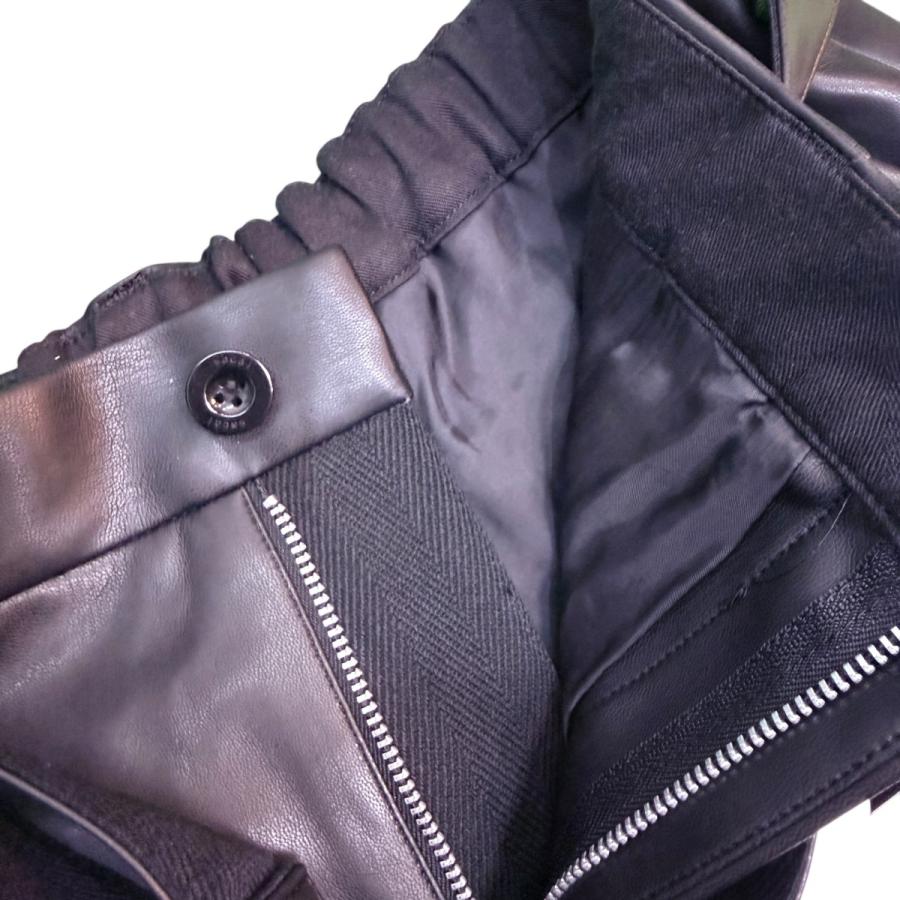 sacai（サカイ） sacai 25AW／ Faux Leather Pants ／フェイクレザー