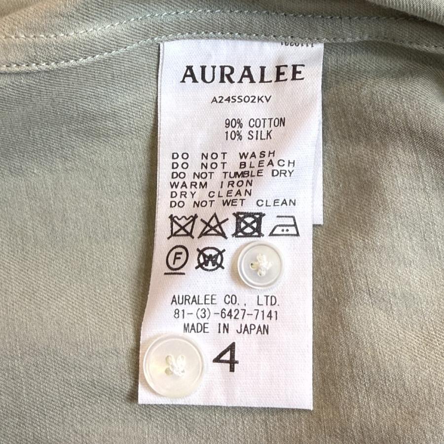 AURALEE（オーラリー） AURALEE 24SS／ HARD TWIST COTTON SILK