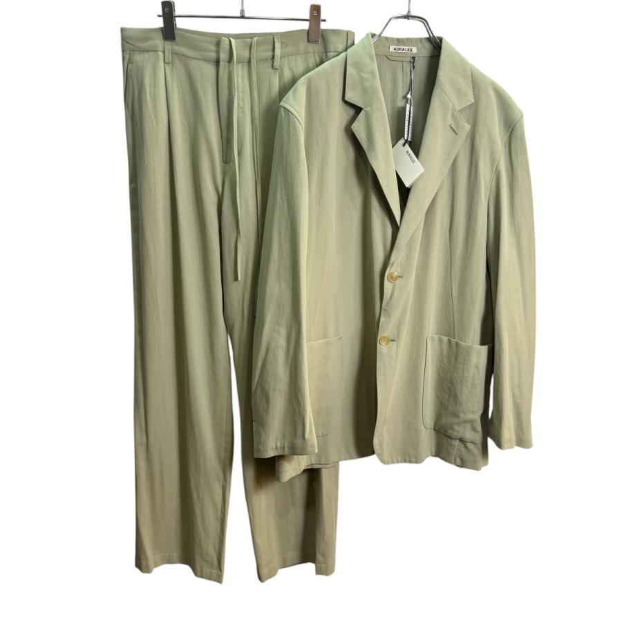 AURALEE COTTON SILK VIYELLA セットアップ AURALEE（オーラリー） 【値下げ】AURALEE 24SS／ HARD TWIST COTTON