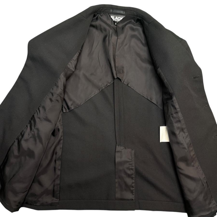 25AW美品コムコムジャケットSサイズ BLACK COMME des GARCONS ブラックコムデギャルソン 25AW／ オーバー