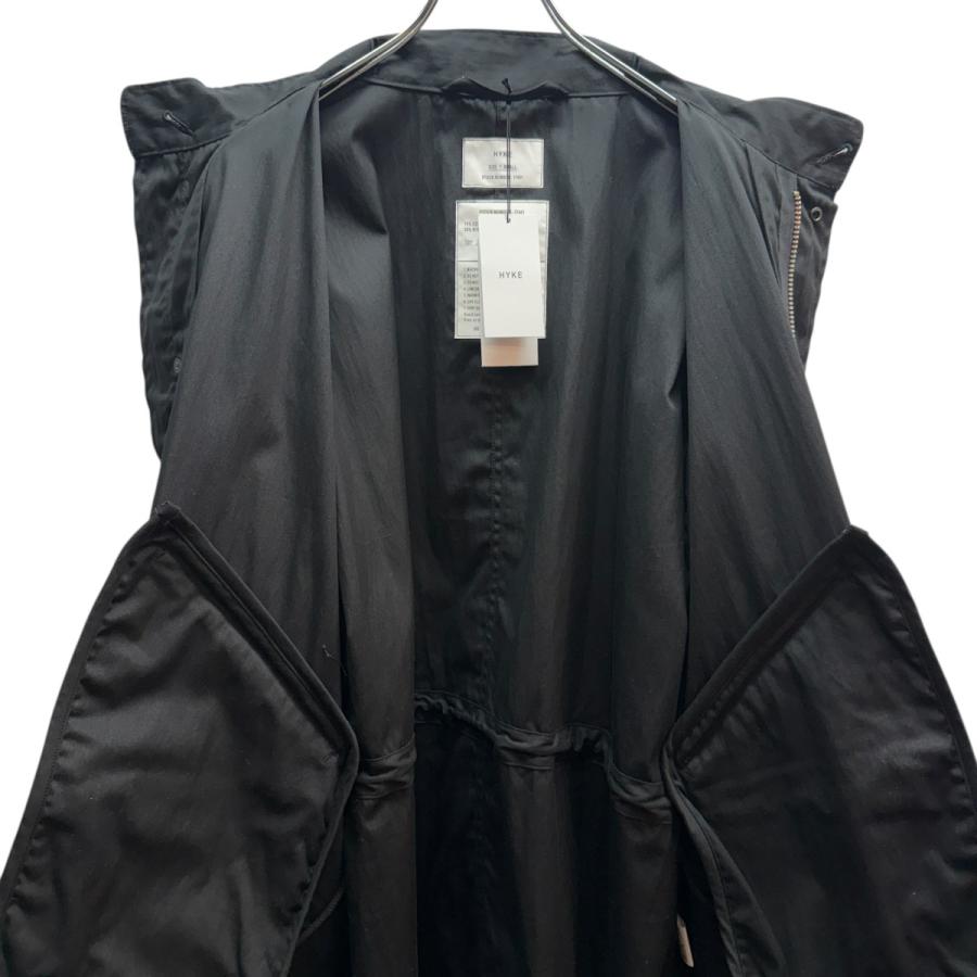 未使用【HYKE】M-65フィールドコート　17461 黒　サイズ1：SMALL HYKE(ハイク)】≪GENDERLESS≫N/C TYPE M-65 FIELD COAT｜PARIGOT