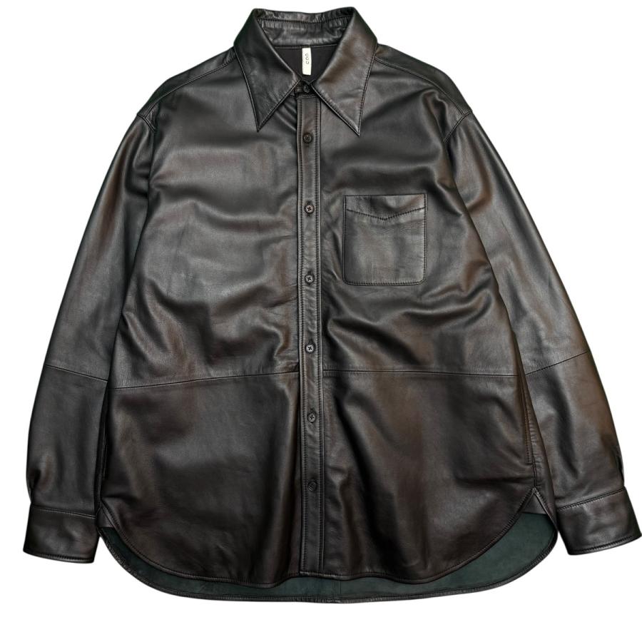 最終値下げCCU NEAT SHEEP REGULAR サイズ1美品 cece シーシーユー CCU NEAT REGULAR COLLAR SHIRTS ／シープレザー