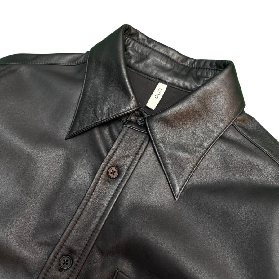 cece シーシーユー CCU NEAT REGULAR COLLAR SHIRTS ／シープレザー