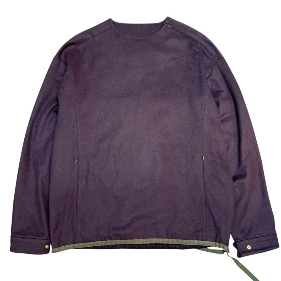 seya. セヤ 24AW／ TRACK PULLOVER ／トラックプルオーバーカットソー 
