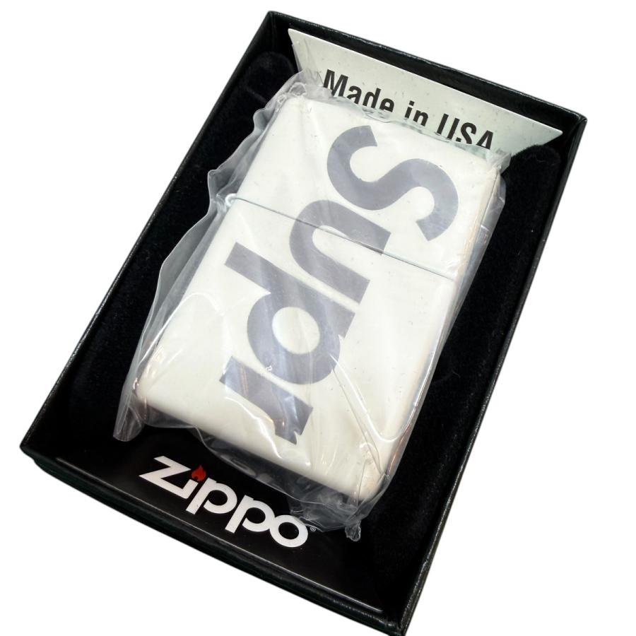 SUPREMEシュプリーム ZIPPOジッポライターWhite2012AW SUPREME (シュプリーム) ZIPPO ホワイト｜トレファクONLINE