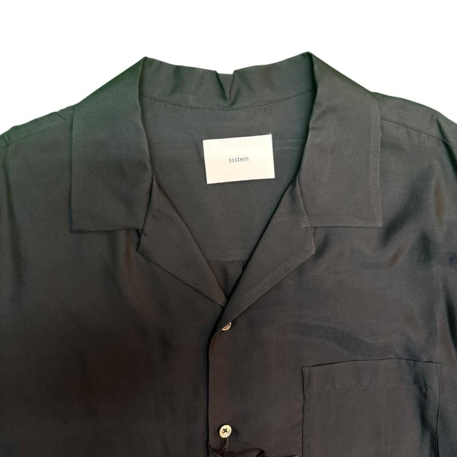 シュタイン ssstein 26SS／ CUPRO TWILL OVERSIZED OPEN COLLAR SS