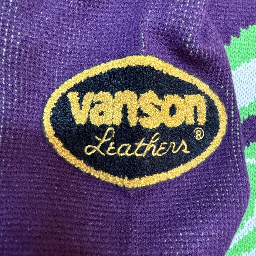 極希少Supreme vanson leathers sweater セーター紫 Supreme（シュプリーム） Supreme 22SS／ Vanson Leathers Sweater