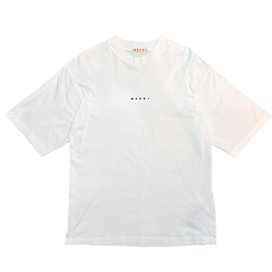 MARNI（マルニ） コットンクルーネックS／Sロゴカットソー ／ミニロゴT