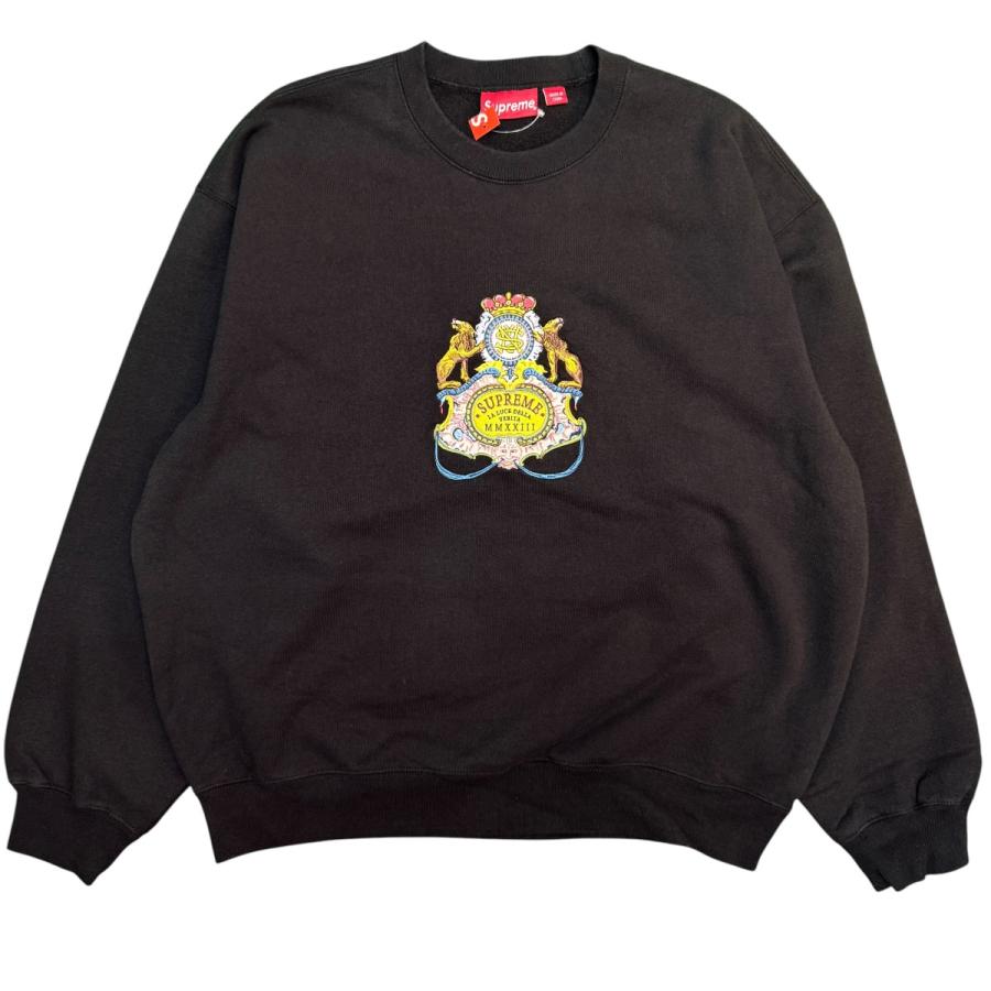 Supreme crest crewneck 23ss Lサイズ Supreme（シュプリーム） Supreme 23SS／ Crest Crewneck ／クレスト