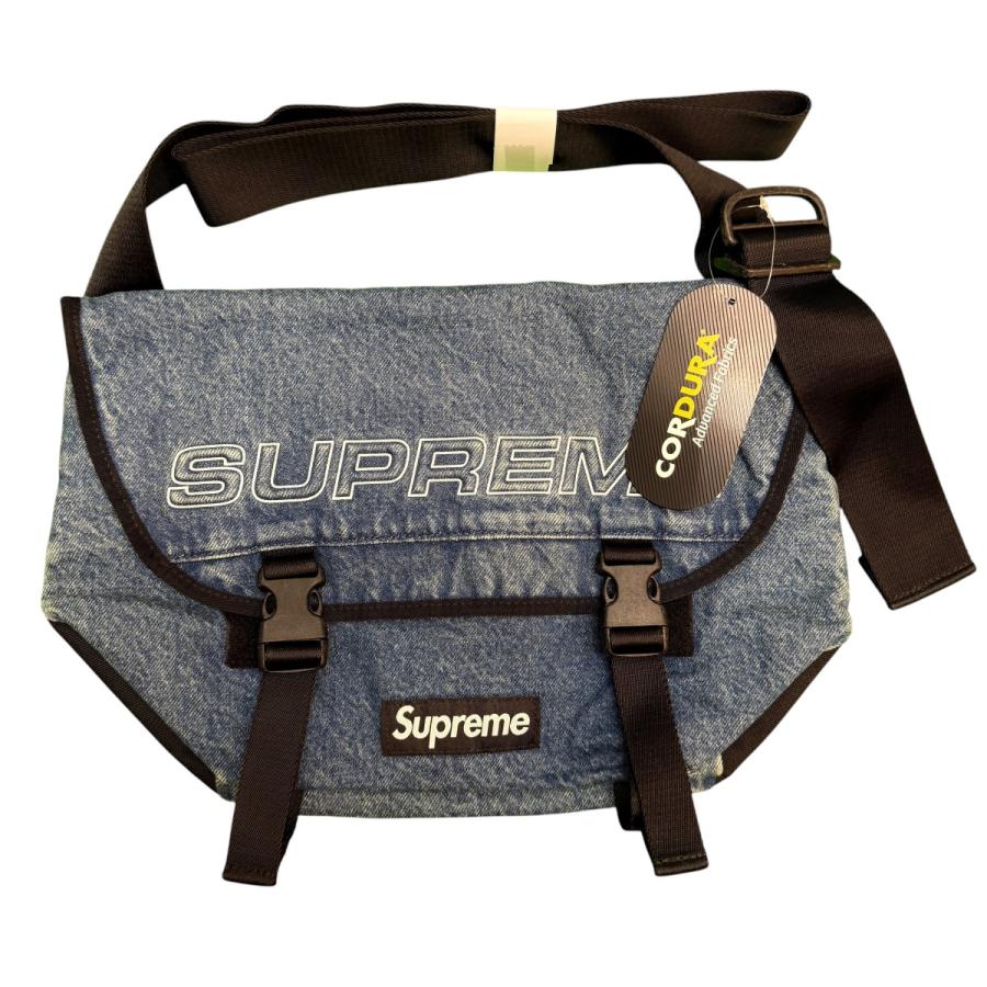 バッグ Supreme Denim Messenger Bag Washed Supreme（シュプリーム） 【値下げ】Supreme 25AW／ Denim Messenger