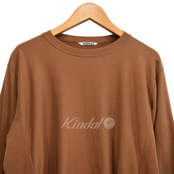 AURALEE（オーラリー） AURALEE SUPER HIGH GAUGE SWEAT P／O クルー