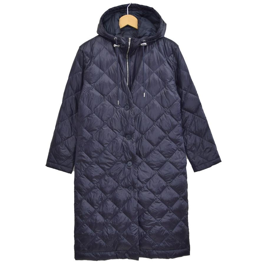 LACOSTE（ラコステ） キルティングダウンコート BF072EL ネイビー 