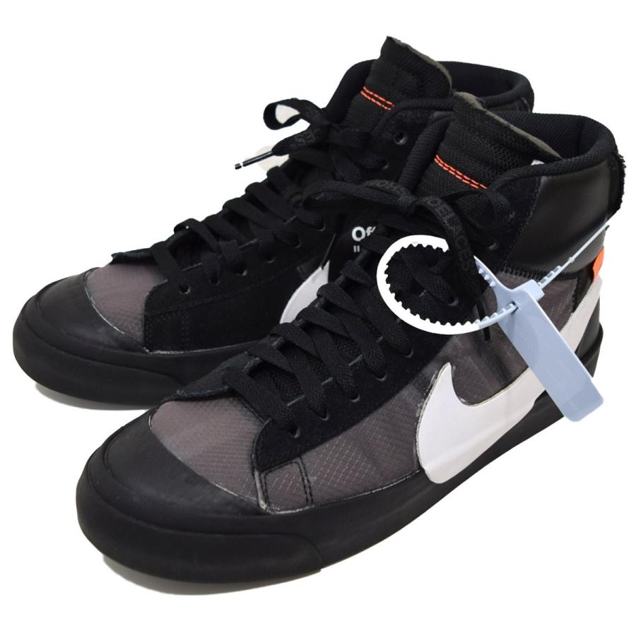値下げ】NIKE×OFF WHITE THE10 NIKE BLAZER MID ブラック サイズ：US8 