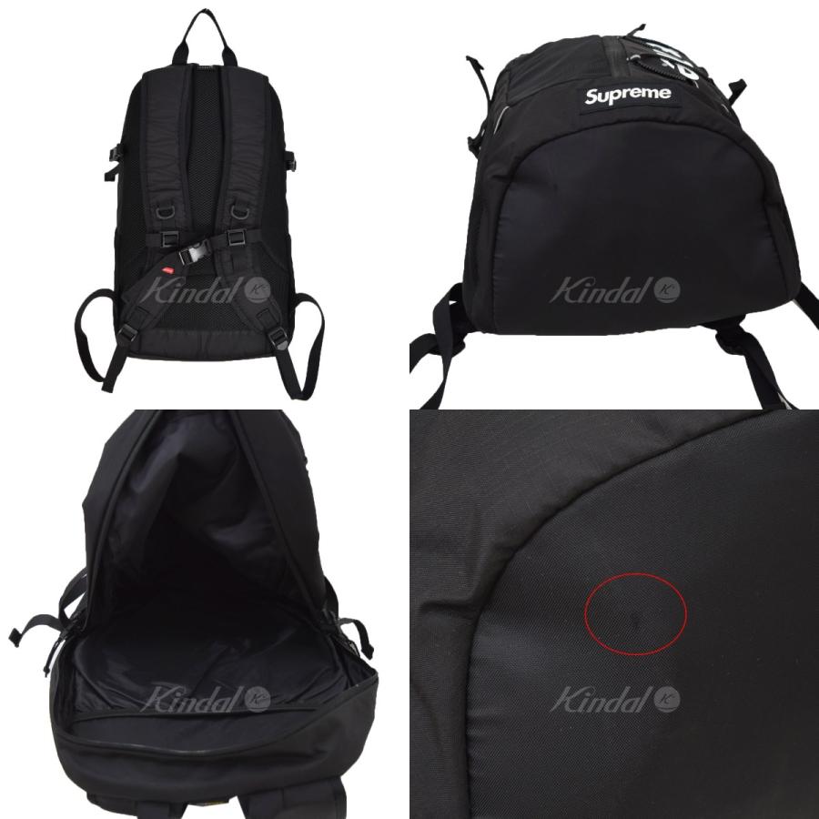 SUPREME Backpack バックパック リュック 2017SS ブラック サイズ
