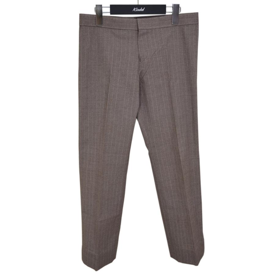 JUNYA WATANABE COMME des GARCONS CDG ストライプ フレア スラックス 