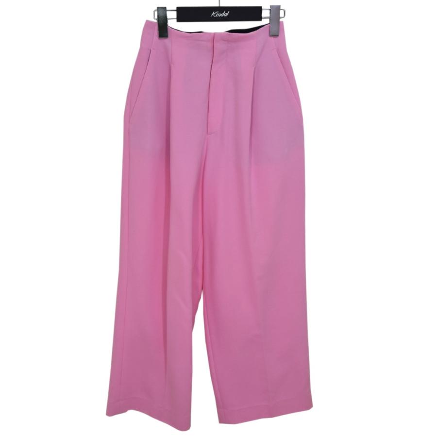 LE PHIL ハイウエストタックワイドパンツ 2020SS 534-9130302 ピンク  