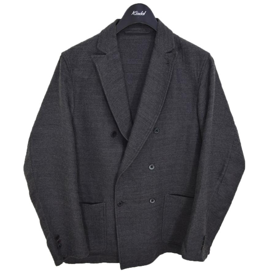 送料無料】COMOLI コモリのウール×リネンのテーラードジャケット