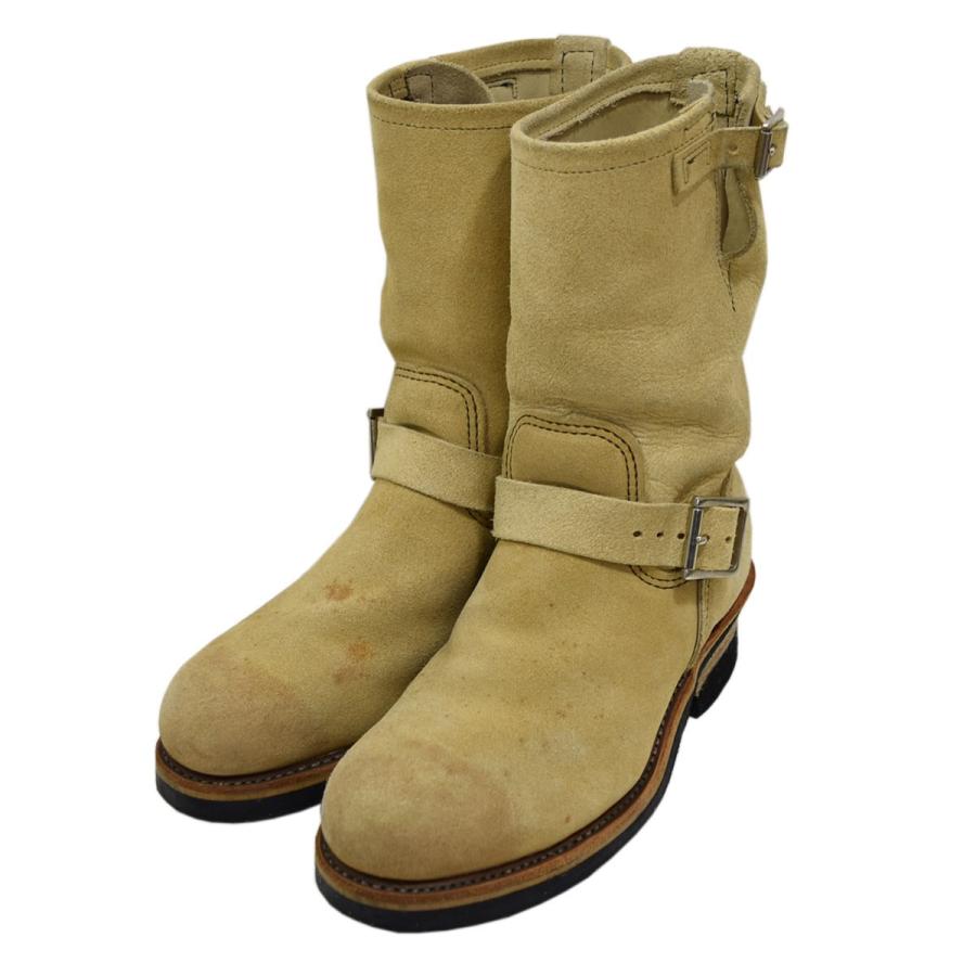 レッドウィング RED WING スウェード エンジニアブーツ 8268 サンド 