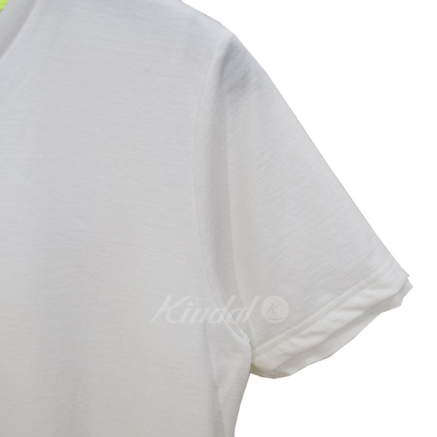 ダブルジェイケイ wjk double layer T レイヤード Vネック Tシャツ 7903 cj02p ホワイト サイズ：S｜kindal｜04