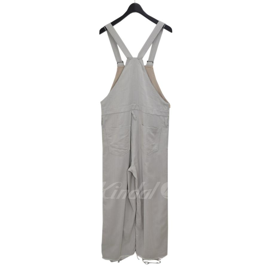 サバイ saby TUCK BAGGY OVA Viscose Linen Twill オーバーオール S-31802 グレー サイズ：2(M)_1