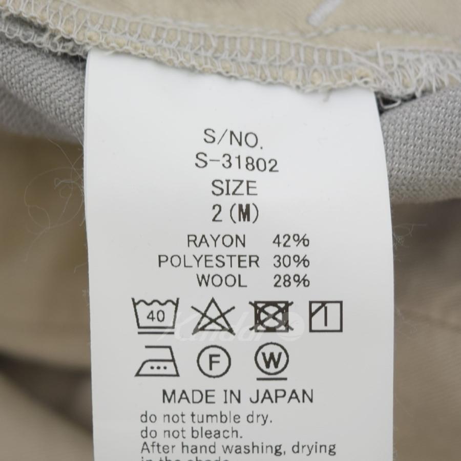 サバイ saby TUCK BAGGY OVA Viscose Linen Twill オーバーオール S-31802 グレー サイズ：2(M)_6