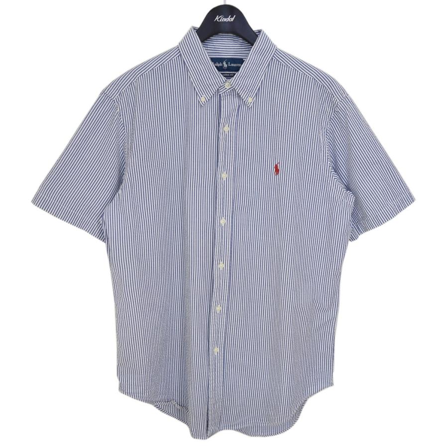ポロラルフローレン POLO RALPH LAUREN ショートスリーブ シアサッカー  