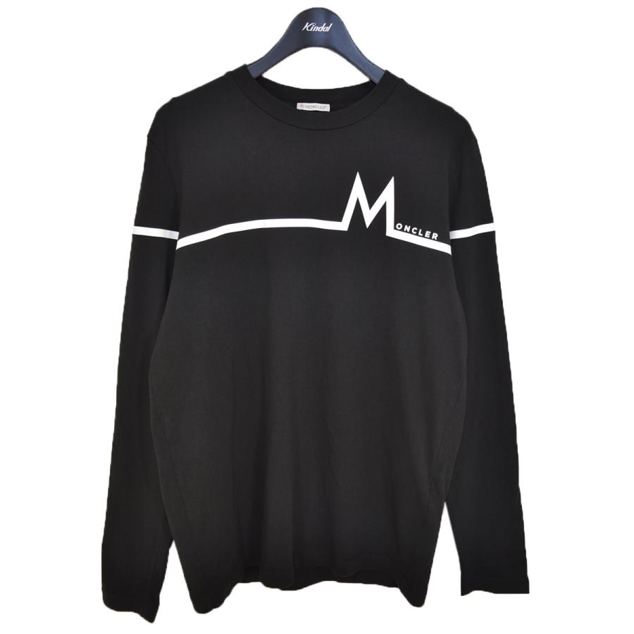 モンクレール　ロングスリーブ MONCLER ロングスリーブカットソー 黒