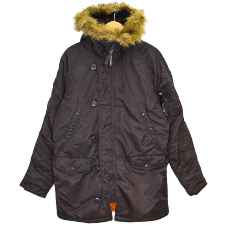 Alpha Industries Type N-3B size M ブラウン