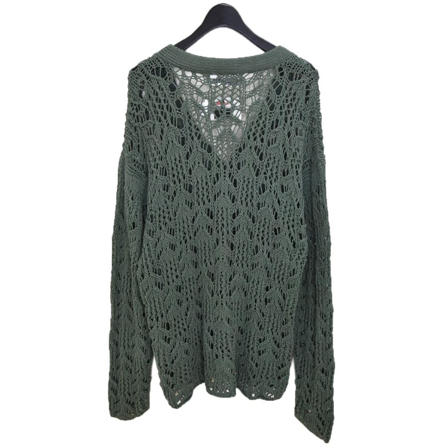 DAIRIKU フラワーパターン　カーディガン DAIRIKU ダイリク Flower Pattern Hand Knitting Cardigan