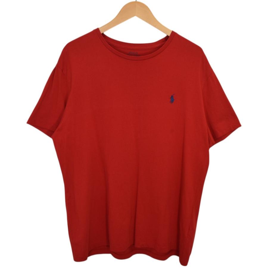 POLO RALPH LAUREN（ポロ・ラルフローレン） ホース刺繍Tシャツ レッド 