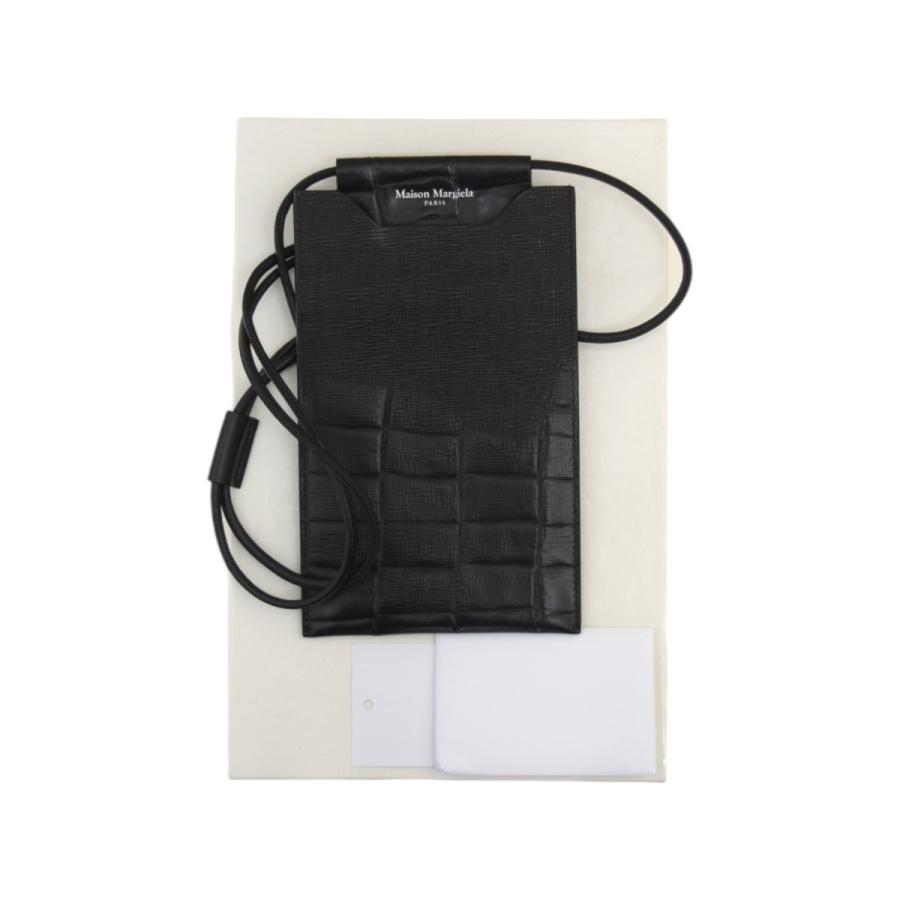 メゾンマルジェラ Maison Margiela 型押しショルダーフォンケース 