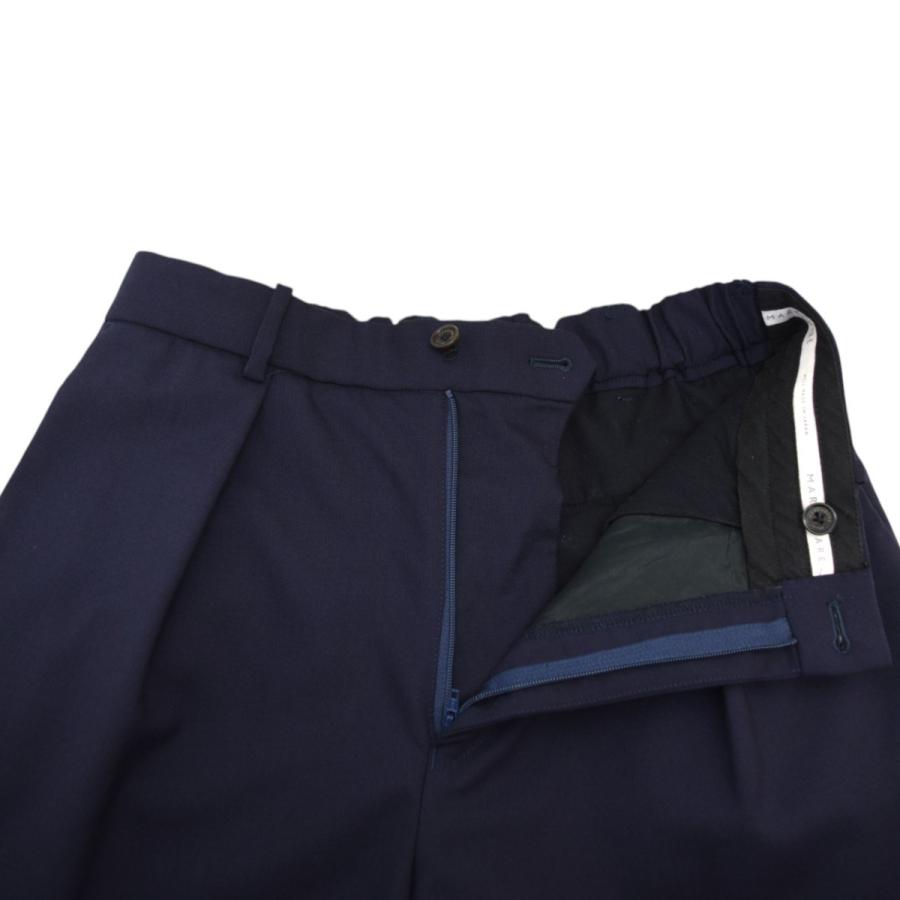 markaware マーカウェア MARKAWARE PEGTOP TROUSERS ORGANIC WOOL 