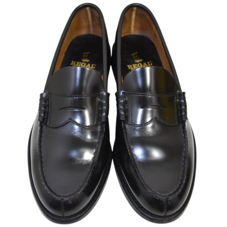 REGAL リーガル ローファー 2177 ブラック サイズ：26.5