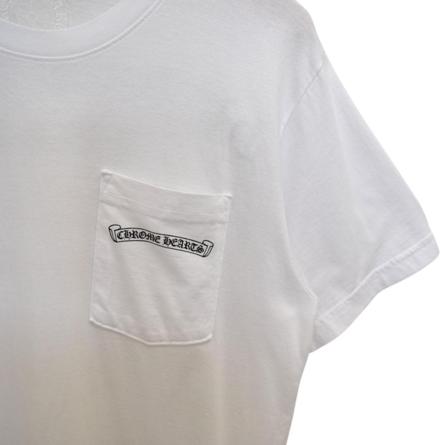 CHROME HEARTS（クロムハーツ） バックアーチロゴプリントTシャツ 日本