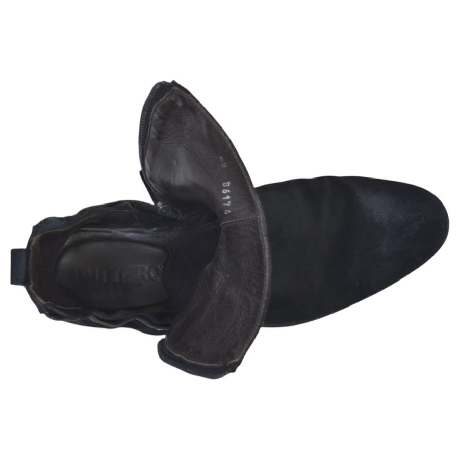 ブッテロ　42 BUTTERO ブッテロ スウェード サイドジップブーツ B6174