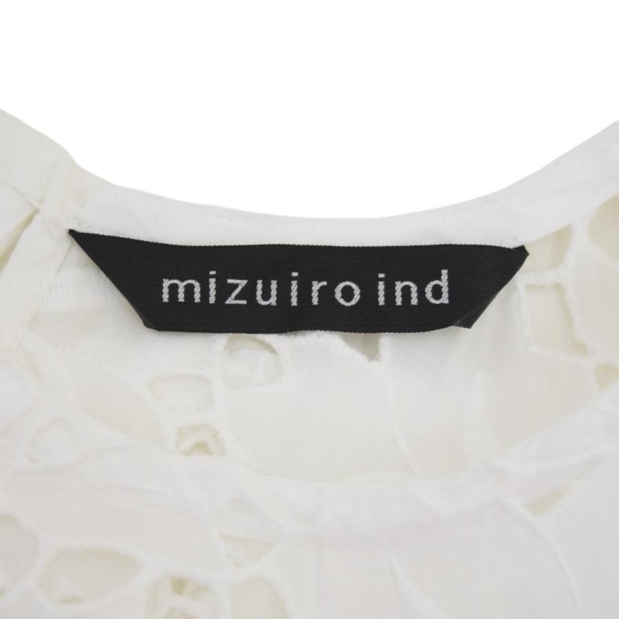 mizuiroind（ミズイロインド） mizuiro-ind レースフレアベスト 