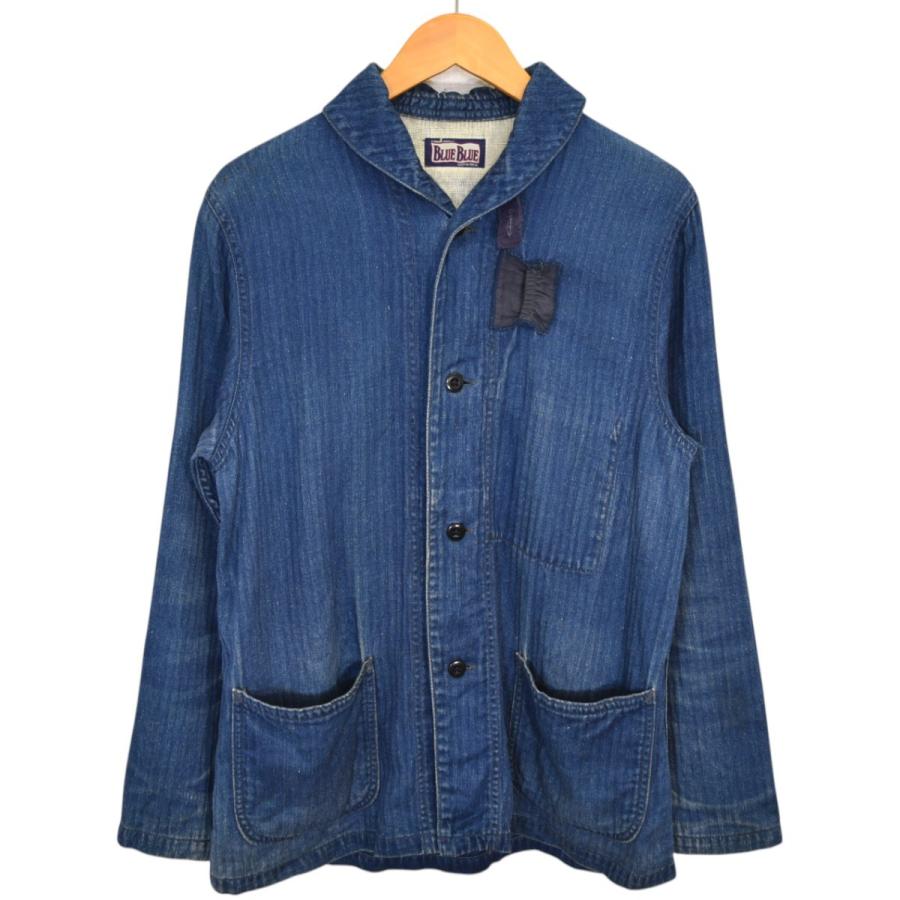 BLUE BLUE カバーオール サイズ2 インディゴデニム 【公式通販】