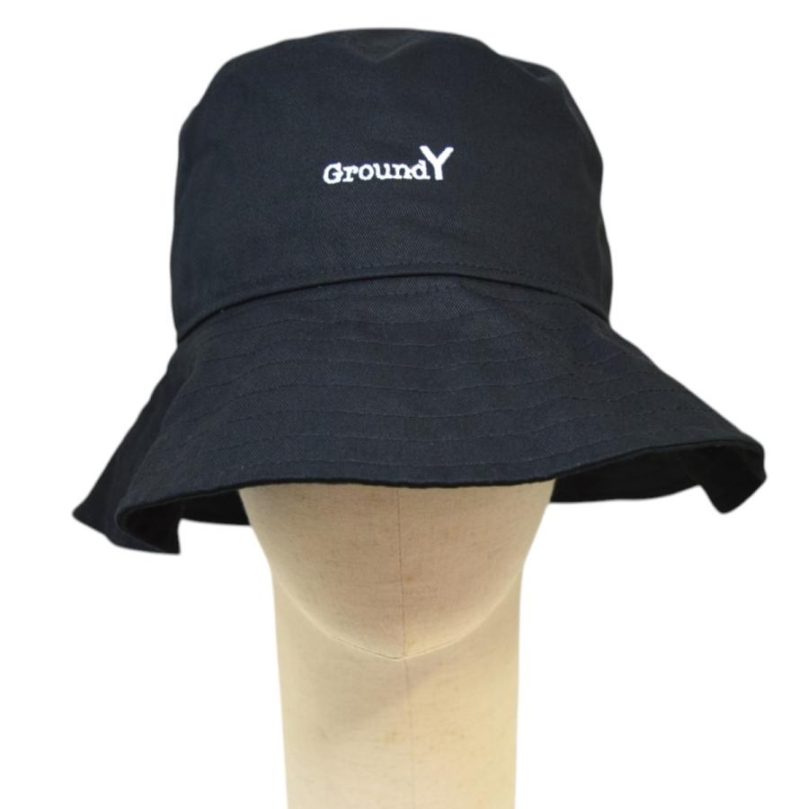 【Ground Y 】ブラック バケットハット Ground Y - 【残り一点】バケットハット | ACRMTSM ONLINE STORE