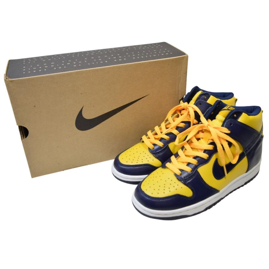 NIKE（ナイキ） NIKE DUNK HIGH LE ダンクハイ ミシガン 98年製 630335 