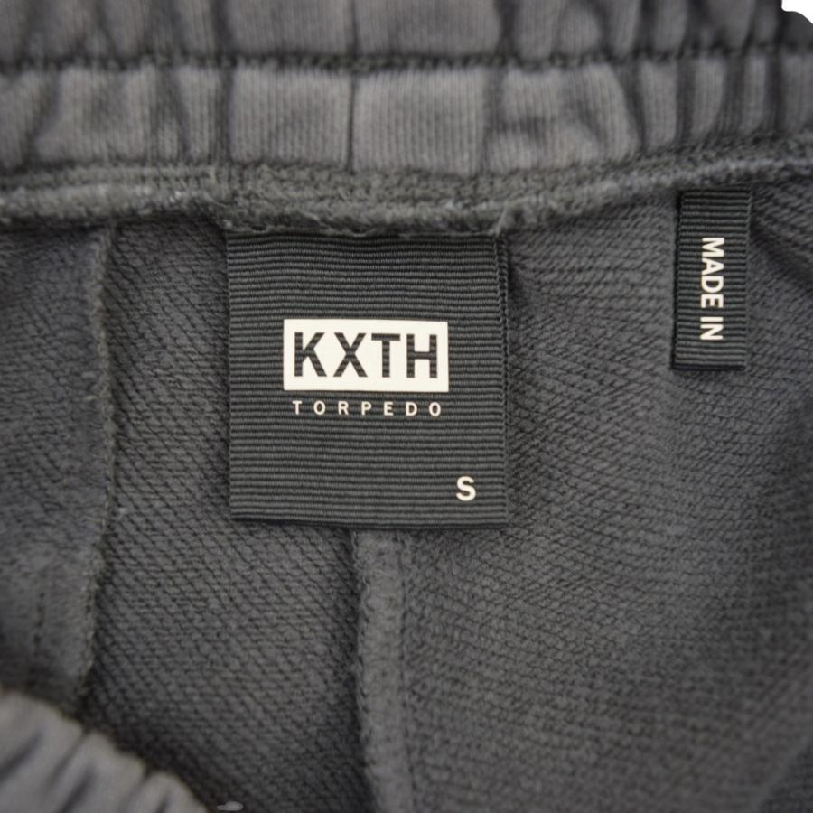 KITH キス 21AW ×Russell Athletic ラッセルアスレチック ワンポイントロゴ スウェットパンツ ブルーグレー KHM060004 KITH（キス） キス×ラッセルアスレティック KITH×RUSSELL ATHLETIC
