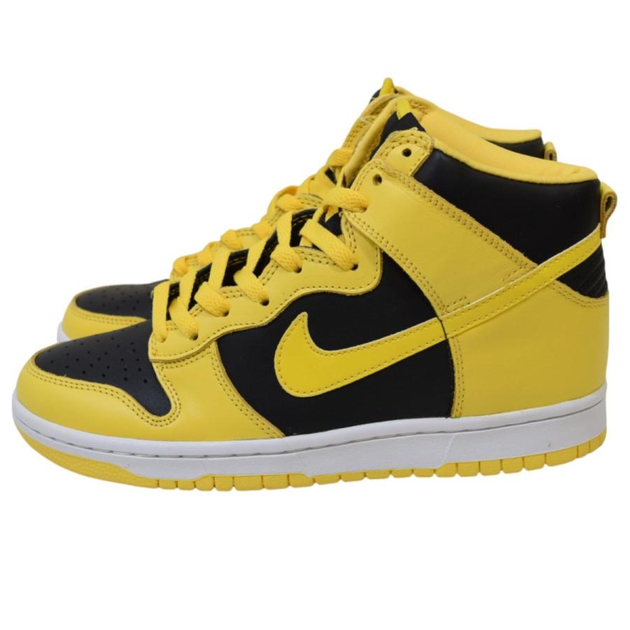 NIKE ナイキ スニーカー 630335-071 90s 99年製 DUNK HIGH LE ダンク ハイ アイオワ ハイカット スニーカー イエロー 26.5【中古】 NIKE（ナイキ） NIKE DUNK HIGH LE ダンクハイ アイオワ 99年 復刻