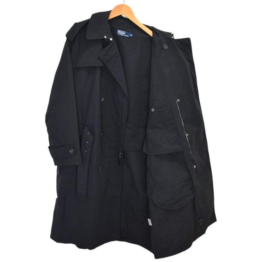 極美品 90S ポロラルフローレン LL スーパーロングコート トレンチコート 極美品 90S ポロラルフローレン LL スーパーロングコート トレンチコート