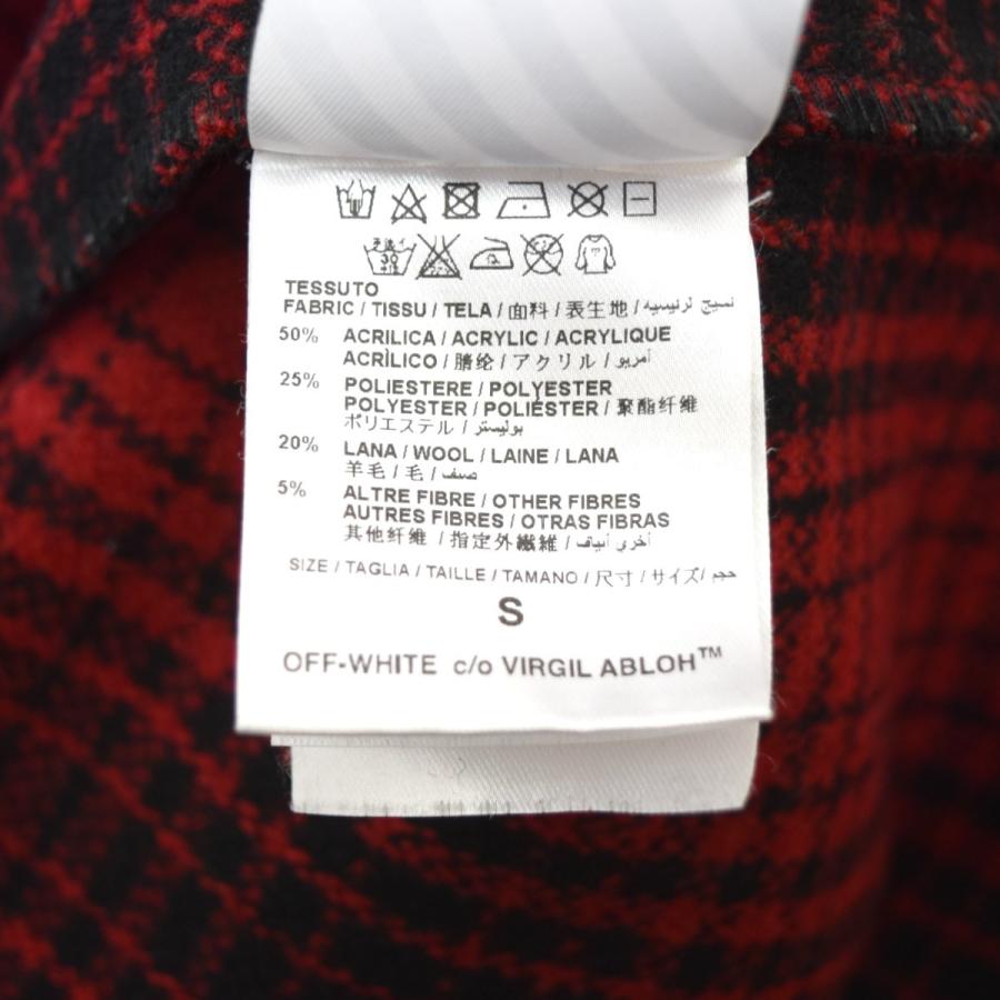 off white（オフホワイト） OFFWHITE TARTAN SHIRT フランネルチェック
