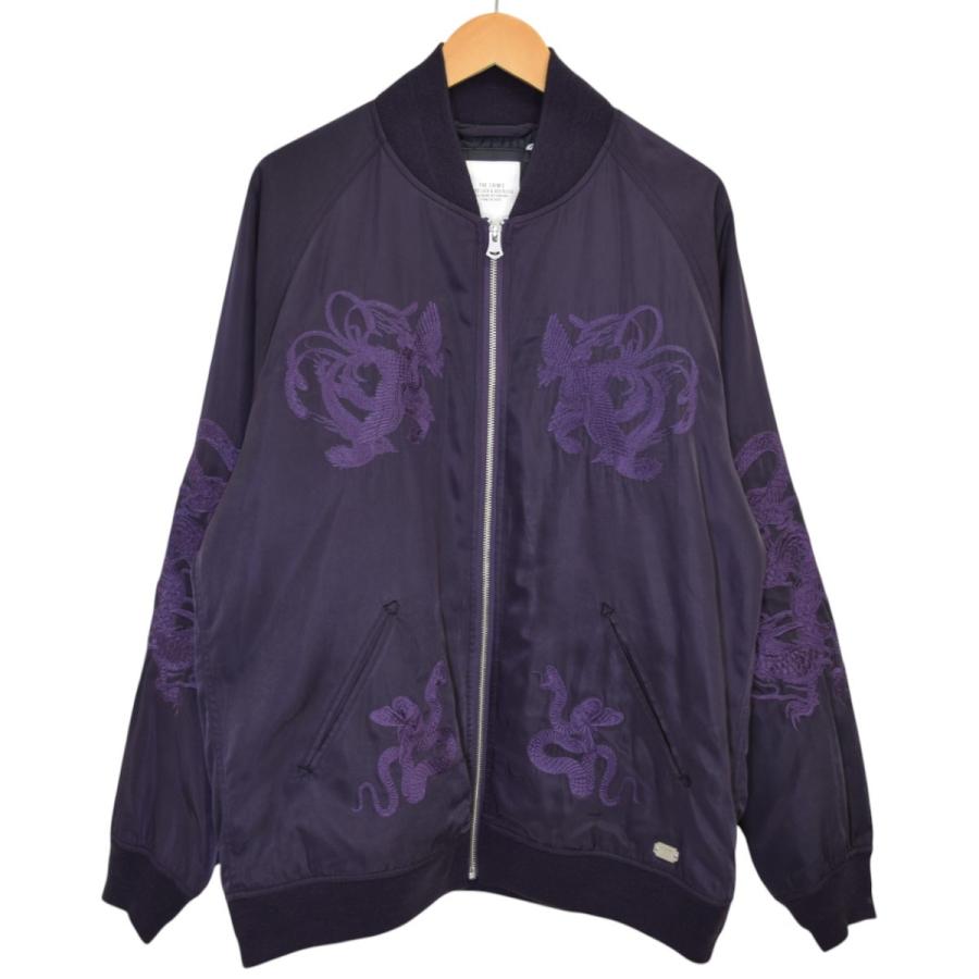 THE CRIMIE クライミー マリア 刺繍 スーベニアジャケット XL 黒 THE CRIMIE クライミー マリア 刺繍 スーベニアジャケット XL 黒