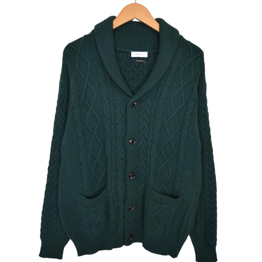 SHIPS any シップス エニィ TEXBRID 7G カシミヤMIX ライト アラン