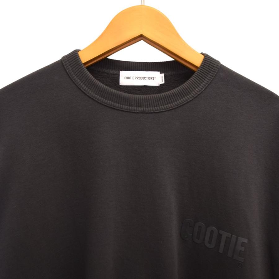 クーティー COOTIE Chubby Sweat Crew クルーネックスウェット グレー